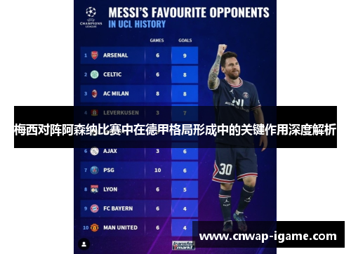 梅西对阵阿森纳比赛中在德甲格局形成中的关键作用深度解析
