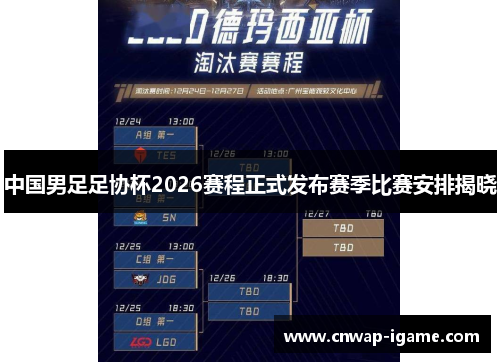 中国男足足协杯2026赛程正式发布赛季比赛安排揭晓 中国男足足协杯2026赛程正式发布赛季比赛安排揭晓